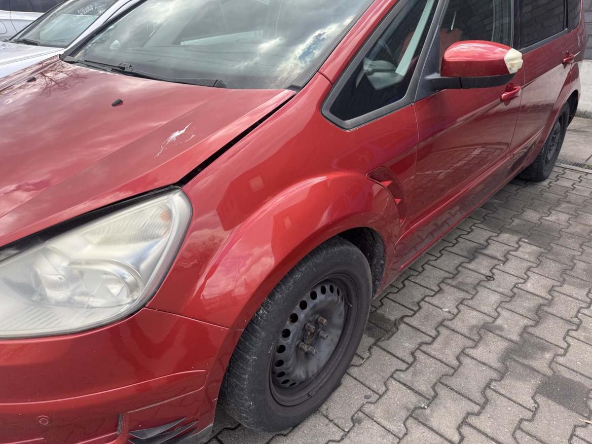Ford Galaxy 2 original Kotfl&uuml;gel vorn links Tango Rot Bj.2006